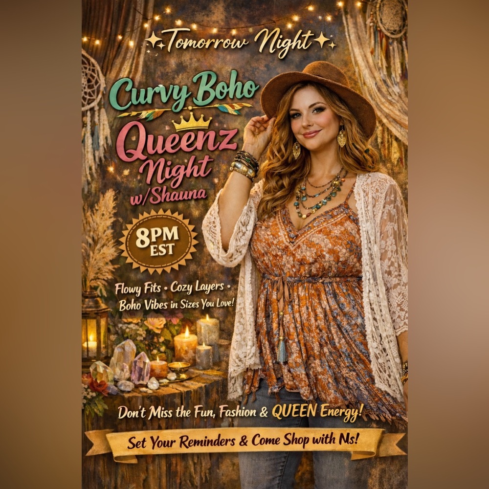 @threadsbyme (Shauna)LIKE THIS LISTING FOR ALL Boho - Picture 2 of 2